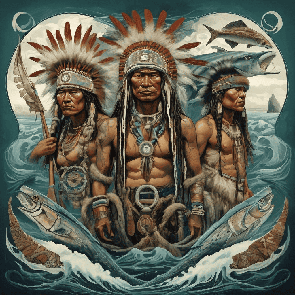 The Sea Hunters: Indians of the Northwest Coast by Sonia Bleeker